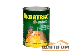 Основа алкидная Акватекс 2 в 1 - бесцветный 0,8л УФ-защита, влажн. древесина 40%