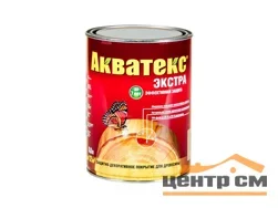 Основа алкидная Акватекс ЭКСТРА 0,8л (орех) двойная УФ-защита, воск, масло, нанесение на олифу