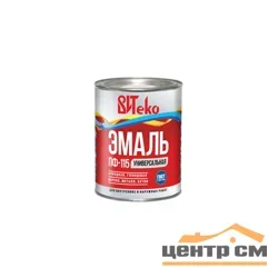 Эмаль ПФ-115 черная 0,8 кг ВИТЕКО