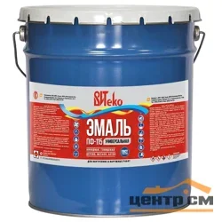 Эмаль ПФ-115 черная 20 кг ВИТЕКО