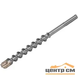 Бур по бетону SDS-MAX 12х540мм 2 резца, спираль шнек, KRAFTOOL "INDUSTRIE QUALITAT"