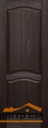 Дверь ОКА "Лео" глухая венге 80 (браш массив сосны)