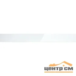 Карниз "Галант" без поворотов (бленда 5см), 3,2 белый глянец 2-х рядный