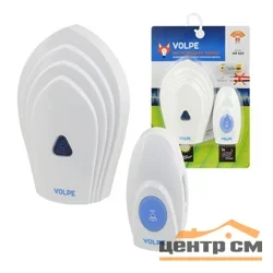 Звонок Volpe UDB-Q029 W-R1T1-16S-80M-WH беспроводной белый