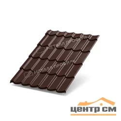 М\черепица Ламонтерра Х, PE RR **, 0.5 мм Norman МеталлПрофиль, 1.19*м2