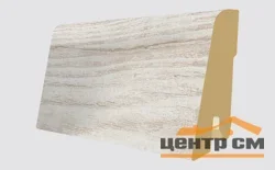 Плинтус ламинированный EGGER L204 Дуб деревенский белый EPL085 60*17*2400мм