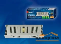 Блок питания 200 Вт, 24В, IP20, Uniel UET-VAS-200B20