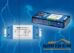 Блок питания 15 Вт, 24В, IP20, Uniel UET-VPF-015B20