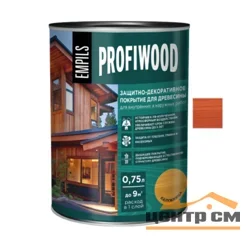Защитно-декоративное покрытие для древесины EMPILS PROFIWOOD махагон 0,7 кг