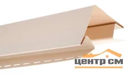 Планка околооконная Альтапрофиль L=3м бежевая Т-17 "ВН" 175мм для блокхауса