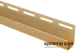 J-профиль Альтапрофиль "Люкс" L=3м Каштан К-15 для блокхауса
