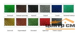 Коврик-дорожка ТРАВКА на ПВХ основе черный 1,2х10 м
