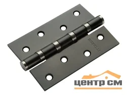 Петля стальная MORELLI универсальная с 4-мя подшипниками без короны MS 100X70X2.5-4BB BL черный