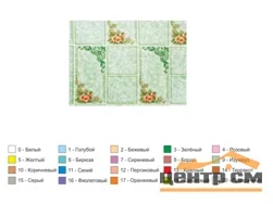 Клеенка ПВХ Колорит на тканевой основе 1,26-1,30х25м 042/1