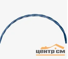 Леска в блистере 2,0мм 15 м, витой квадрат, голубой, "Still line", DDE