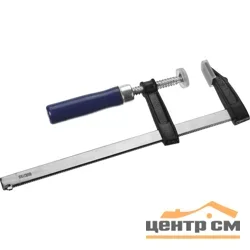 Струбцина F-образная 50 x 150 мм КОБАЛЬТ, деревянная рукоятка