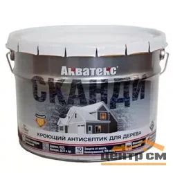 Антисептик кроющий для дерева Акватекс СКАНДИ фьорд 9 л