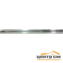 Карниз для ванной ZALEL без пружины с кольцами, хром, 110-200