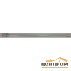 Карниз для ванной ZALEL без пружины с кольцами, зеленый, 110-200