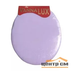 Сиденье для унитаза мягкое VANNA LUX сиреневое/нежно-сиреневое