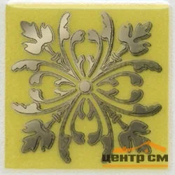 Плитка KERAMA MARAZZI Клемансо вставка оливковый 4,9x4,9x6,9 арт. HGD\B252\5246