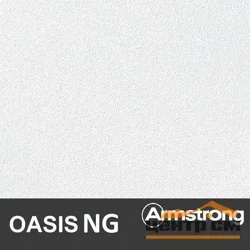 Плита потолочная ARMSTRONG OASIS NG Board 600х600х12 огнестойкая (7,2 м2 20 шт/уп)