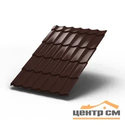 М\черепица Ламонтерра XL, PE RAL **, 0.5 мм Norman МеталлПрофиль, 1.19*м2