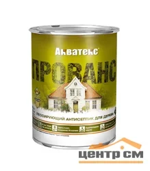 Антисептик лессирующий Акватекс ПРОВАНС для дерева алкидный венге 0,75 л