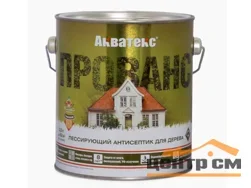 Антисептик лессирующий Акватекс ПРОВАНС для дерева алкидный венге 9 л