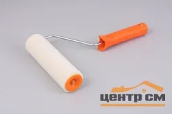 Валик малярный 40х240мм, бюгель 6мм, ворс 4 мм STAYER "MASTER" VELUR в сборе, 50% акрил, 50% шерсть, для лаков и эмалей