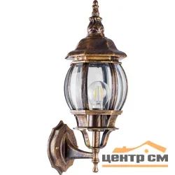 Фонарь уличный Feron 8101, 100W 230V E27 черное золото