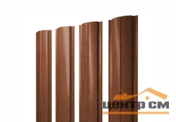 Штакетник металлический Grand Line Slim полукруглый 0.45 мм RAL **, длина *пог.м