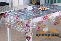Клеенка прозрачная 3D c принтом 1,37х20м, ТС207-K19-1