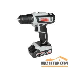 Дрель-шуруповерт аккумуляторная ИНТЕРСКОЛ ДА-18ЭР, Li-ion, 2 аккум., 2Ач
