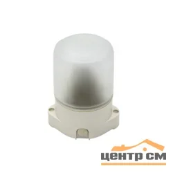 Светильник ЭРА НББ 01-60-001 для бани пластик/стекло прямой IP65 E27 max 60Вт 135х105х84 белый