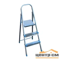 Лестница-стремянка стальная 3 ступени 56 см ЯРУС оцинкованные