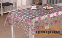 Клеенка прозрачная 3D c принтом 1,37х20м, ТС207-K24-4