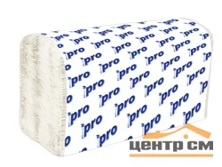 Полотенца бумажные листовые PRO 250л. 1 слой