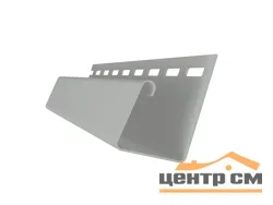 J-профиль фасадный универсальный Grandline серый, 3м