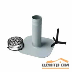 Воронка ПВХ TERMOCLIP экструдированная ремонтная 100х240мм с листоуловителем (ПОД ЗАКАЗ)