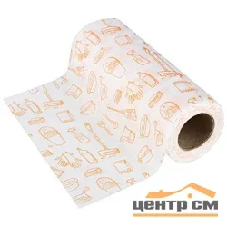 Салфетки из вискозы в рулоне с перфорацией 25х30см (20шт) Рыжий кот