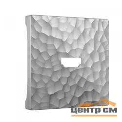 Накладка Werkel Hammer для розетки HDMI серебряная, W1296006