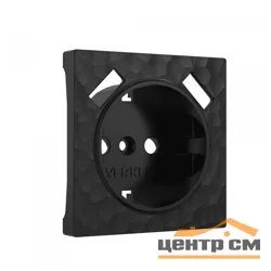 Накладка Werkel Hammer для USB розетки черная, W1279508