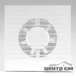Вентилятор A 5S C осевой вытяжной c антимоскитной сеткой и обратным клапаном D 125, ЭРА