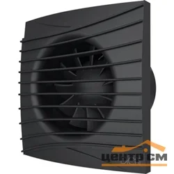 Вентилятор SILENT 4C Matt black осевой вытяжной с обратным клапаном D 100, ЭРА