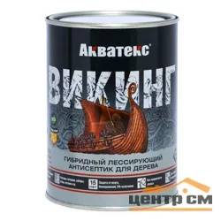 Антисептик лессирующий Акватекс ВИКИНГ для дерева бесцветный 0,75 л