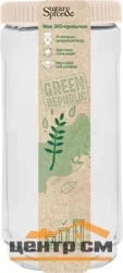 Банка для сыпучих продуктов Green Republic 1,1л лён*