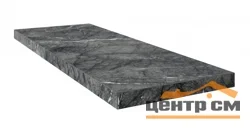 Керамогранит COLISEUM GRES УФФИЦИ БЛЭК ступень угловая левая 33x90