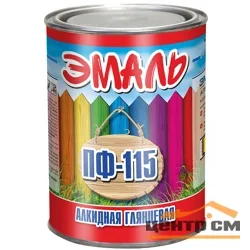 Эмаль ПФ-115 синяя 0,8кг ВИТ Z