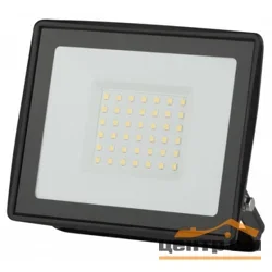 Прожектор светодиодный 50W 6500K 200-240V IP65 4000Лм 150х145х24мм черный Китай ЭРА , LPR-023-0-65K-050
